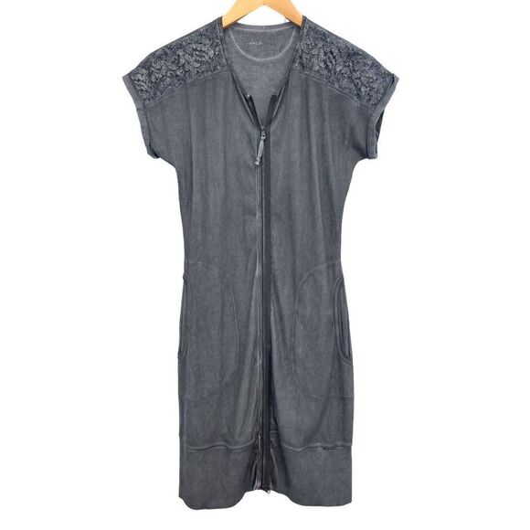 Marccain Full Zip T Shirt Dress - Picture 1 of 6